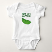 Kawaii Baby Bodysuie– Peas Out Nap Time Outfit Romper (Voorkant)