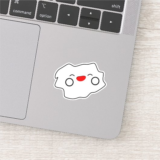 Kawaii Baby Cloud Vinyl Sticker (Detail)