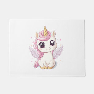 Kawaii Baby Eenhoorn (1) Deurmat