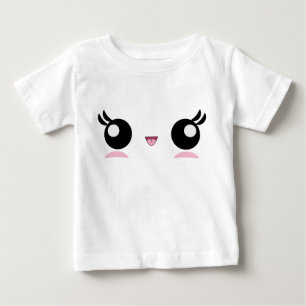 Kawaii Baby Face baby-T-shirt