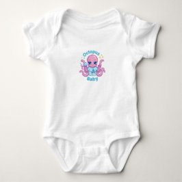Kawaii Baby Octopus – Grappig Zeedier Design | Romper