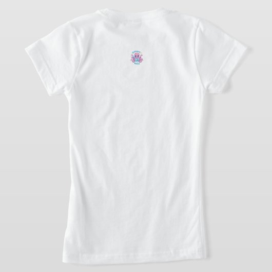 Kawaii Baby Octopus – T-shirt (Laag Achter)