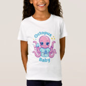 Kawaii Baby Octopus – T-shirt (Voorkant)