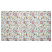 Kawaii Bacon & Fried Egg Deconstructed Sandwich Stof (Fat Quarter)