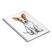 Kawaii Basenji Puppy Notitieboek (Rechterzijde)