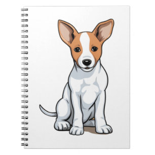 Kawaii Basenji Puppy Notitieboek