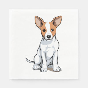 Kawaii Basenji Puppy Servet