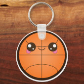 Kawaii Basketball Sleutelhanger (Voorkant)