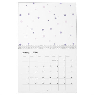 Kawaii Bat Monthly Calendar - "Daisuki" (I Love Yo Kalender