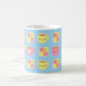 Kawaii Battenberg Cake & Cup in Tea Koffiemok (Center)