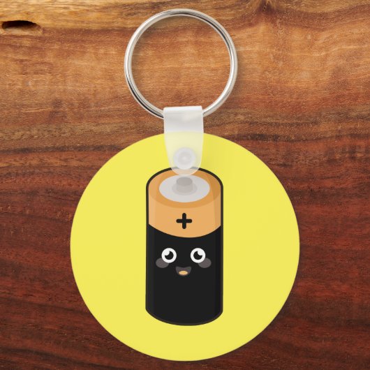 Kawaii-batterij Sleutelhanger (Voorkant)