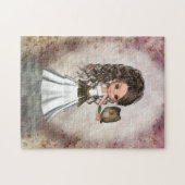 Kawaii Beauful Athena Greek Goddess Puzzle Legpuzzel (Horizontaal)