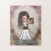Kawaii Beauful Athena Greek Goddess Puzzle Legpuzzel (Verticaal)