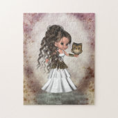 Kawaii Beauful Athena Greek Goddess Puzzle Legpuzzel (Verticaal)
