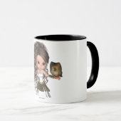 Kawaii Beauful Greek Goddess Athena Mok (Voorkant rechts)