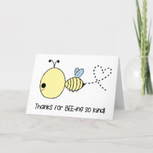 Kawaii Bee - Hartelijk dank