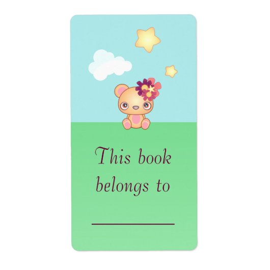 Kawaii Beer Etiket (Voorkant)