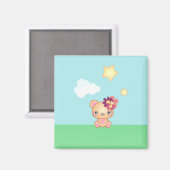 Kawaii Beer Magneet (Voorkant / Achterkant)