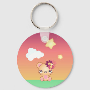 Kawaii Beer Sleutelhanger