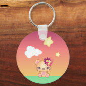 Kawaii Beer Sleutelhanger (Voorkant)
