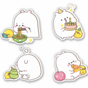 Kawaii Beren Sticker