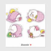 Kawaii Beren Sticker (Vel)