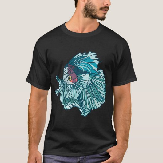 kawaii betta vis t-shirt (Voorkant)
