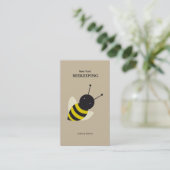 kawaii Bijenteelt Visitekaartje (Staand voorkant)