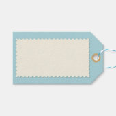 Kawaii Birthday - Cute Cake and Cupcakes Cadeaulabel (Voorkant (Horizontaal))