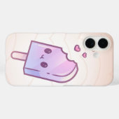 Kawaii Bitten Popsicle – Schattigee pastelijzel Lo Case-Mate iPhone Case (Achterkant (horizontaal))
