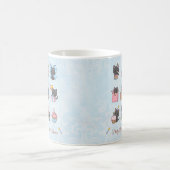 Kawaii Black Cat Birthday Mug | Birthday Meows Koffiemok (Center)