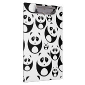 Kawaii Black en White Panda Pattern Klembord (Rechts)