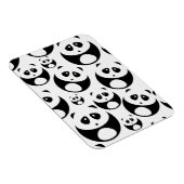 Kawaii Black en White Panda Pattern Magneet (Rechterzijde)