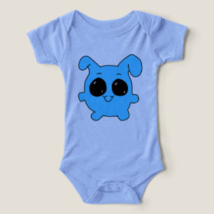 Kawaii Blauwe Konijn T-Shirt