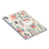 Kawaii bloementuin notitieboek (Rechterzijde)