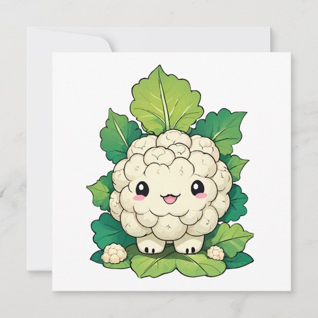 Kawaii Bloemkool (Voorkant)