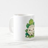 Kawaii Bloemkool Koffiemok (Voorkant links)
