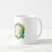 Kawaii Bloemkool Koffiemok (Voorkant rechts)