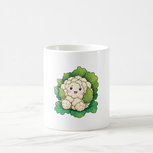 Kawaii Bloemkool Koffiemok (Center)