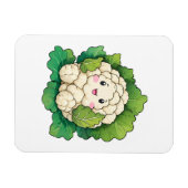 Kawaii Bloemkool Magneet (Horizontaal)