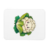 Kawaii Bloemkool Magneet (Horizontaal)