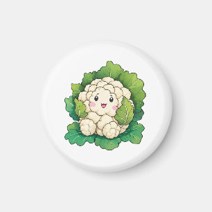 Kawaii Bloemkool Magneet
