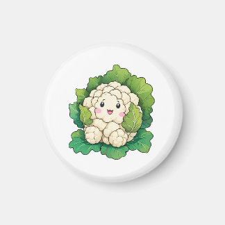 Kawaii Bloemkool Magneet