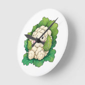 Kawaii Bloemkool Ronde Klok (Hoek)