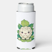 Kawaii Bloemkool Seltzer Blikjeskoeler (Seltzer Achterkant)