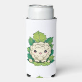 Kawaii Bloemkool Seltzer Blikjeskoeler (Seltzer Voorkant)