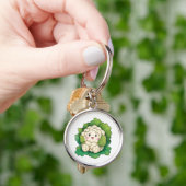 Kawaii Bloemkool Sleutelhanger (Hand)