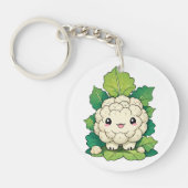 Kawaii Bloemkool Sleutelhanger (Voorkant)