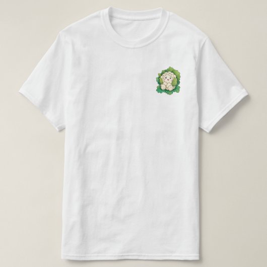 Kawaii Bloemkool T-shirt (Design voorkant)