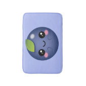 Kawaii Blueberry Badmat (Voorkant Verticaal)
